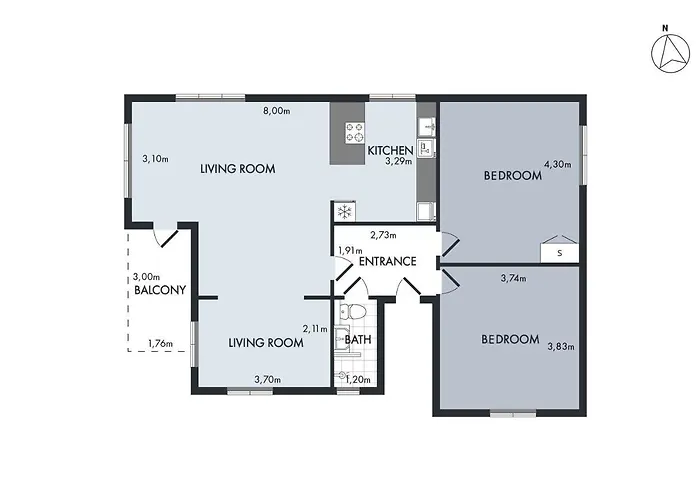 Charm 1 - Chic 2-bdr With Shared Garden Апартаменты Копенгаген